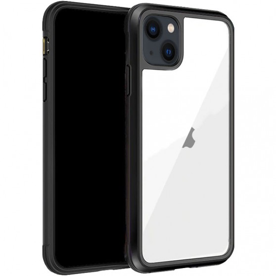Чохол для Apple iPhone 13 (6.1"") - PC+TPU+Metal K-DOO Ares (Чорний)