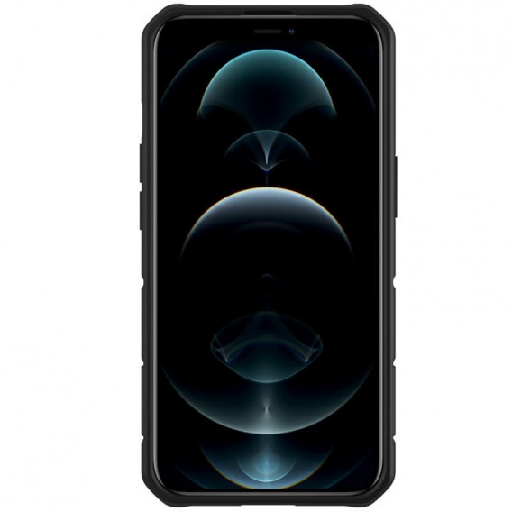 Протиударний чохол для iPhone 13 Pro Max - Nillkin CamShield Armor no logo (шторка на камеру) (Зелений)