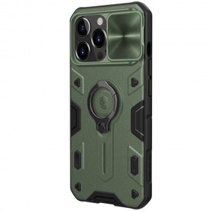TPU+PC чохол Nillkin CamShield Armor no logo (шторка на камеру) для Apple iPhone 13 Pro Max (6.7