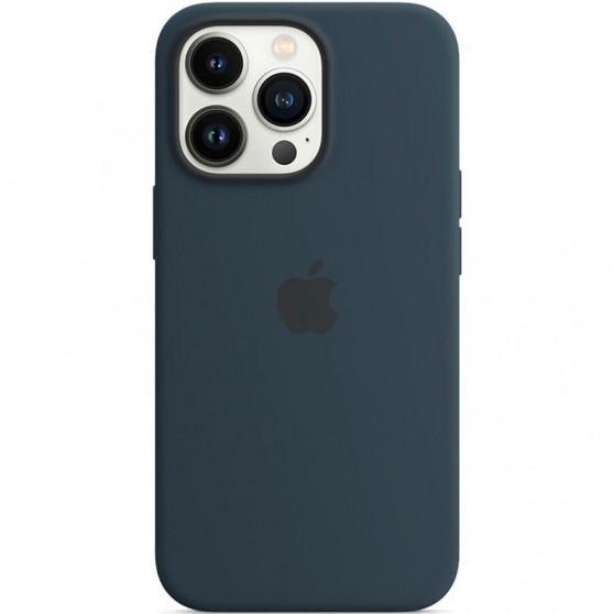 Чохол для Apple iPhone 13 Pro - Silicone Case Full Protective (AA) (Синій / Abyss Blue)