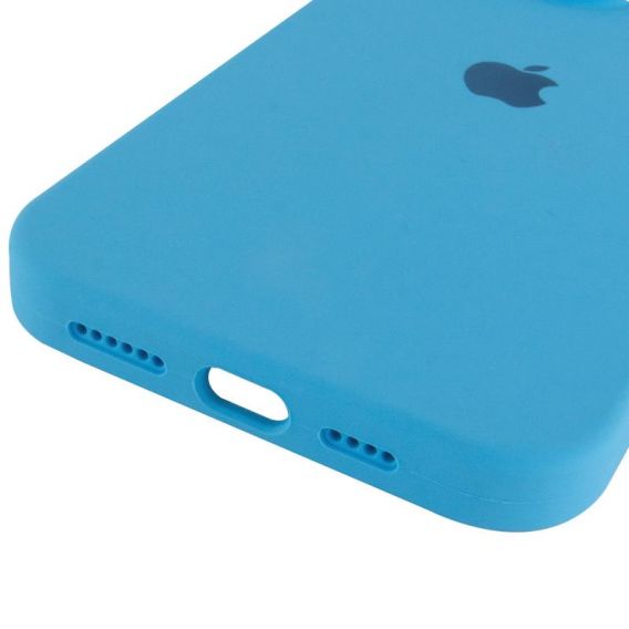 Чохол для iPhone 13 Pro Max Silicone Case Full Protective (Blue)