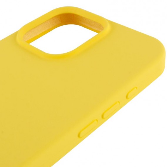 Чехол для iPhone 13 Pro Max Silicone Case Full Protective (Yellow)