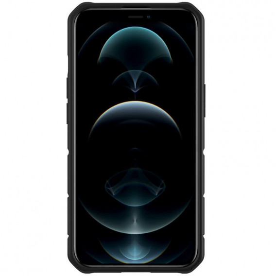 TPU+PC чехол для Apple iPhone 13 Pro - Nillkin CamShield Armor no logo (шторка на камеру) (Черный)