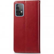 Кожаный чехол-книжка для Samsung Galaxy A33 5G - GETMAN Gallant (PU) (Красный)