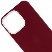Чохол Apple iPhone 13 Pro Max - TPU+PC Bichromatic (Wine / White)