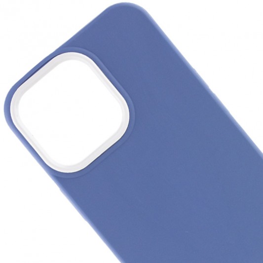 Чохол TPU+PC Bichromatic для Apple iPhone 13 Pro Max (6.7") Blue / White - зображення 1 