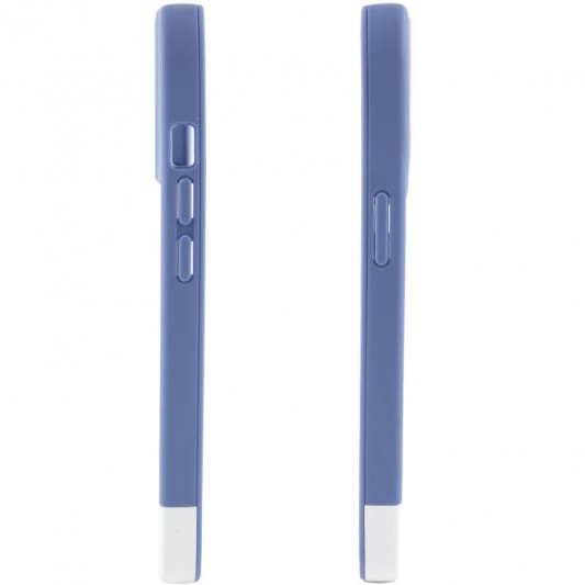 Чохол TPU+PC Bichromatic для Apple iPhone 13 Pro Max (6.7") Blue / White - зображення 2 