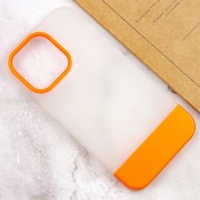 Чохол для Apple iPhone 13 Pro Max - TPU+PC Bichromatic (Matte / Orange)