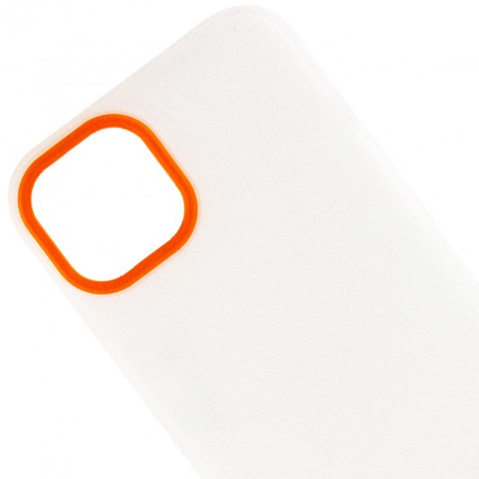 Чохол TPU+PC Bichromatic для Apple iPhone 13 (6.1") Matte / Orange - зображення 1 