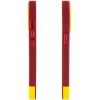 Чехол для Apple iPhone 13 - TPU+PC Bichromatic (Brown burgundy / Yellow)