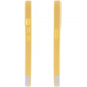 Чохол для Apple iPhone 13 - TPU+PC Bichromatic (Creamy-yellow / White)