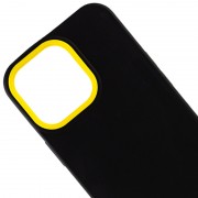 Чохол Apple iPhone 13 Pro - TPU+PC Bichromatic (Black / Yellow)