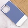 Чохол Apple iPhone 13 Pro - TPU+PC Bichromatic (Blue / White)