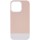 Чохол TPU+PC Bichromatic для Apple iPhone 13 Pro (6.1") Grey-beige / White