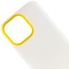 Чохол Apple iPhone 13 Pro - TPU+PC Bichromatic (Matte / Yellow)
