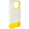 Чохол Apple iPhone 13 Pro - TPU+PC Bichromatic (Matte / Yellow)