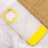 Чохол Apple iPhone 13 Pro - TPU+PC Bichromatic (Matte / Yellow)