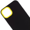 Чохол Apple iPhone 12 Pro / 12 (6.1"") - TPU+PC Bichromatic (Black / Yellow)
