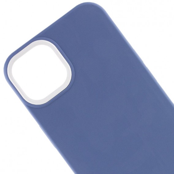 Чохол Apple iPhone 12 Pro / 12 (6.1"") - TPU+PC Bichromatic (Blue / White)