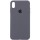 Чохол Silicone Case Full Protective (AA) для Apple iPhone X / XS (5.8") Сірий / Dark Gray