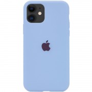 Чехол для Apple iPhone 11 (6.1"") - Silicone Case Full Protective (AA) (Голубой / Lilac Blue)