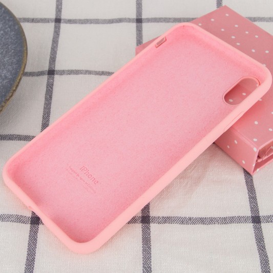 Чохол Silicone Case Full Protective (AA) для Apple iPhone XR (6.1") Рожевий / Pink - зображення 2 
