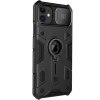 TPU+PC чохол для Apple iPhone 11 (6.1"") - Nillkin CamShield Armor (шторка на камеру) (Чорний)