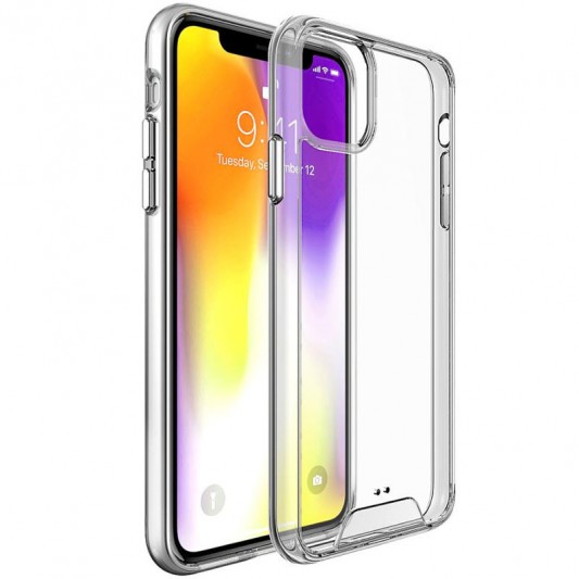 Чехол TPU Space Case transparent для Apple iPhone 11 Pro Max (6.5") Прозрачный - изображение 1