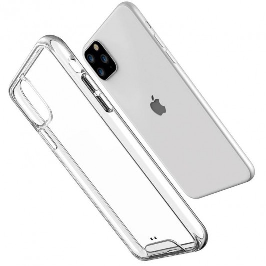 Чехол TPU Space Case transparent для Apple iPhone 11 Pro Max (6.5") Прозрачный - изображение 2