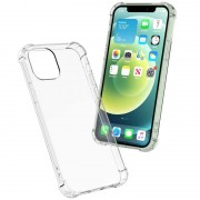 TPU чохол для Apple iPhone 12 Pro Max (6.7"") - GETMAN Ease logo посилені кути (Безбарвний (прозорий))