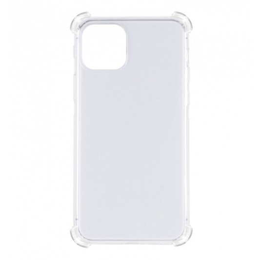TPU чохол GETMAN Ease logo посилені кути для Apple iPhone 12 Pro Max (6.7") Безбарвний (прозорий) - зображення 3 