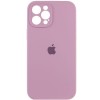 Чехол для Apple iPhone 12 Pro Max (6.7"") - Silicone Case Full Camera Protective (AA) (Лиловый / Lilac Pride)