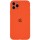 Чохол Silicone Case Full Camera Protective (AA) для Apple iPhone 12 Pro Max (6.7") Помаранчевий / Kumquat
