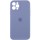 Чехол для Apple iPhone 12 Pro Max (6.7"") - Silicone Case Full Camera Protective (AA) (Серый / Lavender Gray)