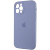 Чехол для Apple iPhone 12 Pro Max (6.7"") - Silicone Case Full Camera Protective (AA) (Серый / Lavender Gray)