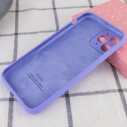Чохол для Apple iPhone 12 Pro Max (6.7"") - Silicone Case Full Camera Protective (AA) (Бэзовий / Dasheen)