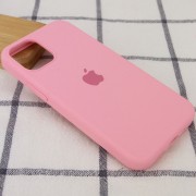 Чохол для Apple iPhone 13 mini (5.4"") - Silicone Case Full Protective (AA) (Рожевий / Light pink)
