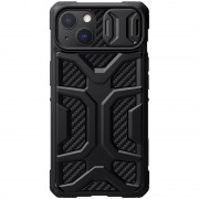 TPU+PC чохол для Apple iPhone 13 (6.1"") - Nillkin CamShield Adventurer (шторка на камеру) (Чорний)