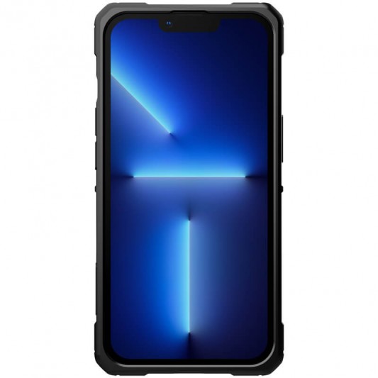 TPU+PC чехол Nillkin CamShield Adventurer (шторка на камеру) для Apple iPhone 13 Pro Max (6.7") Черный - изображение 1