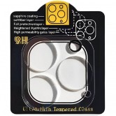 Захисне скло на камеру Full Block (тех.пак) для Apple iPhone 12 Pro (6.1") Прозорий Захисне скло на камеру Full Block (тех.пак) для Apple iPhone 12 Pro (6.1") Прозорий