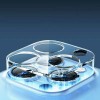Защитное стекло на камеру для Apple iPhone 12 Pro Max (6.7"") - Full Block (тех.пак) (Прозрачный)
