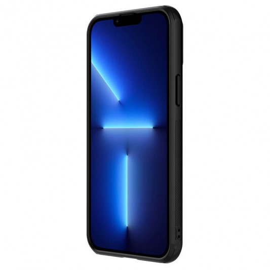 Кожаная накладка Nillkin Camshield Leather (шторка на камеру) для Apple iPhone 13 Pro (6.1") Черный / Black - изображение 4