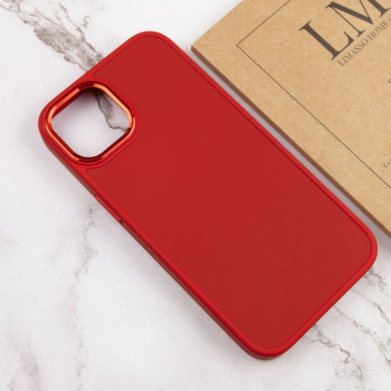 TPU чохол для iPhone 11 Pro (5.8"") - Bonbon Metal Style (Червоний / Red)