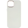TPU чехол для Apple iPhone 12 Pro Max (6.7"") - Bonbon Metal Style (Белый / White)
