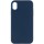 TPU чохол Bonbon Metal Style для Apple iPhone XS Max (6.5") Синій / Cosmos blue
