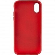 TPU чохол для Apple iPhone XS Max (6.5"") - Bonbon Metal Style (Червоний / Red)