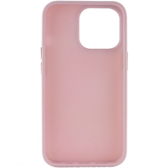 TPU чохол для Apple iPhone 13 Pro (6.1"") - Bonbon Metal Style (Рожевий / Light pink)