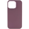 TPU чехол для Apple iPhone 13 Pro Max (6.7"") - Bonbon Metal Style (Бордовый / Plum)