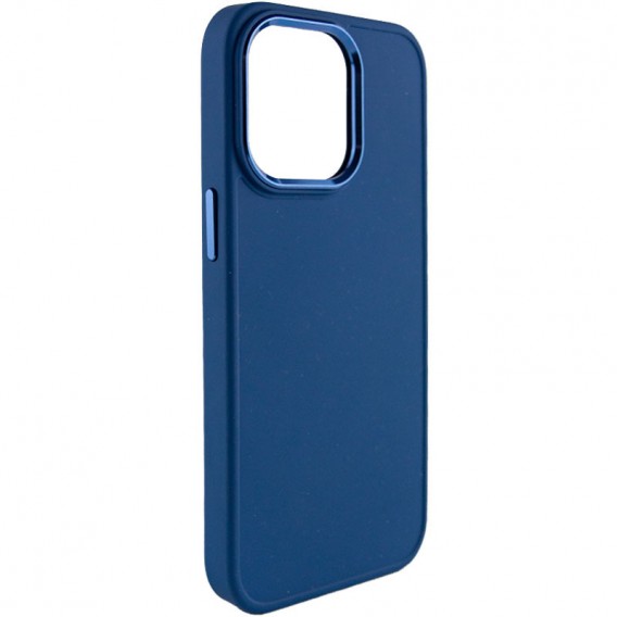 TPU чехол для Apple iPhone 13 Pro Max (6.7"") - Bonbon Metal Style (Синий / Cosmos blue)