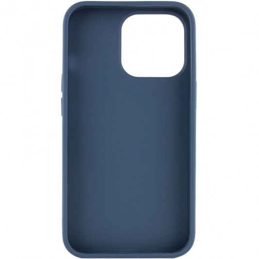 TPU чохол Bonbon Metal Style для Apple iPhone 13 Pro Max (6.7") Синій / Denim Blue - зображення 2 